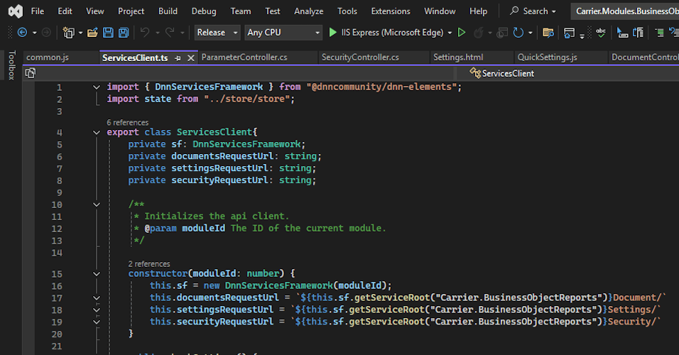 Développement DotNet